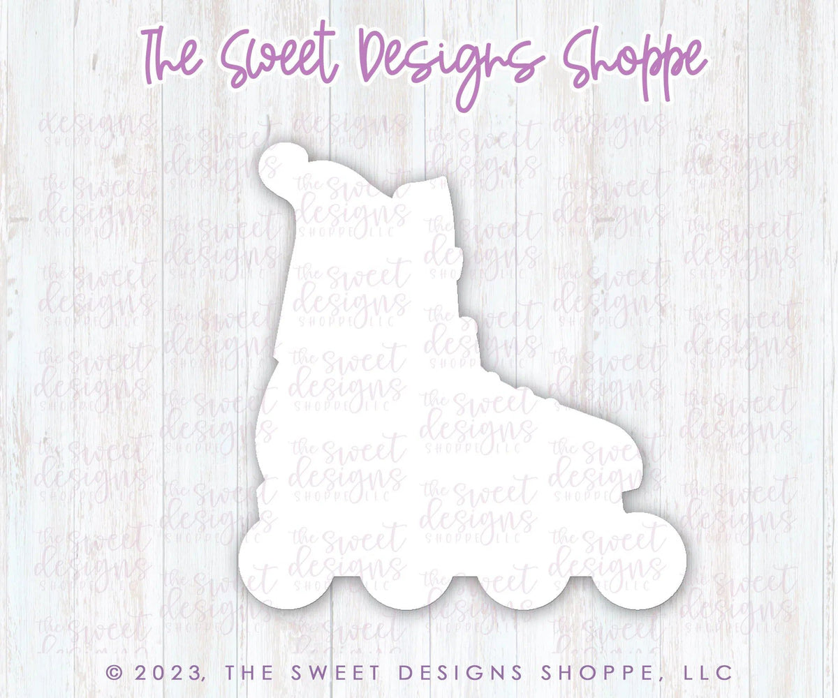 Cookie Cutters - Doll Skate - Cookie Cutter - The Sweet Designs Shoppe - TSDS - - 4th,4th July,4th of July,Accesories,ALL,Barbie,Cookie Cutter,doll,Hobbies,kids,Kids / Fantasy,Patriotic,Patriotric,Promocode,Rollerblades,sport,sports,STL,Summer,USA