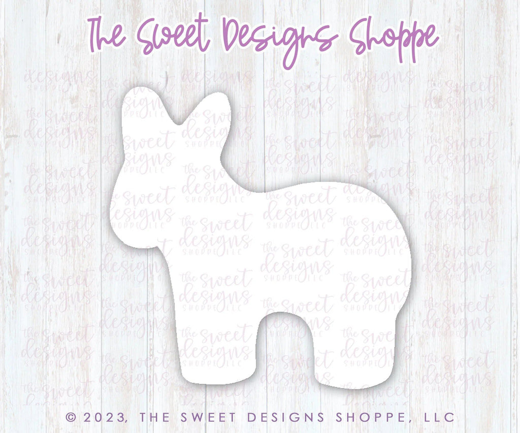Cookie Cutters - Donkey Frosted Cracker - Cookie Cutter - The Sweet Designs Shoppe - TSDS - - ALL,Animal,Animals,Animals and Insects,Cookie Cutter,cracker,Frosted Cracker,Promocode