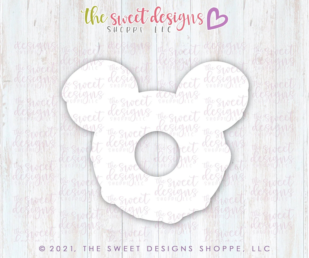 Cookie Cutters - Donut Theme Park Snack - Cookie Cutter - Sweet Designs Shoppe - - ALL, Birthday, Cookie Cutter, Food, Food and Beverage, Food beverages, kids, Kids / Fantasy, mouse, Promocode, summer, Sweet, Sweets, Theme Park, Travel