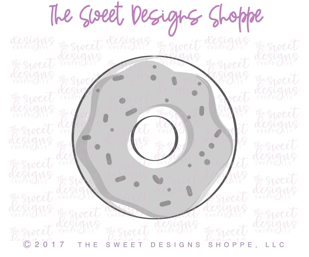 Cookie Cutters - Donut v2- Cookie Cutter - The Sweet Designs Shoppe - TSDS - - ALL,Cookie Cutter,couple,couples,Cute couple,Cute Couples,Donut,Fall,Fall / Thanksgiving,Fall Halloween,Food,Food & Beverages,Food and Beverage,Promocode,STL,Sweet,v2,valentine,Valentines