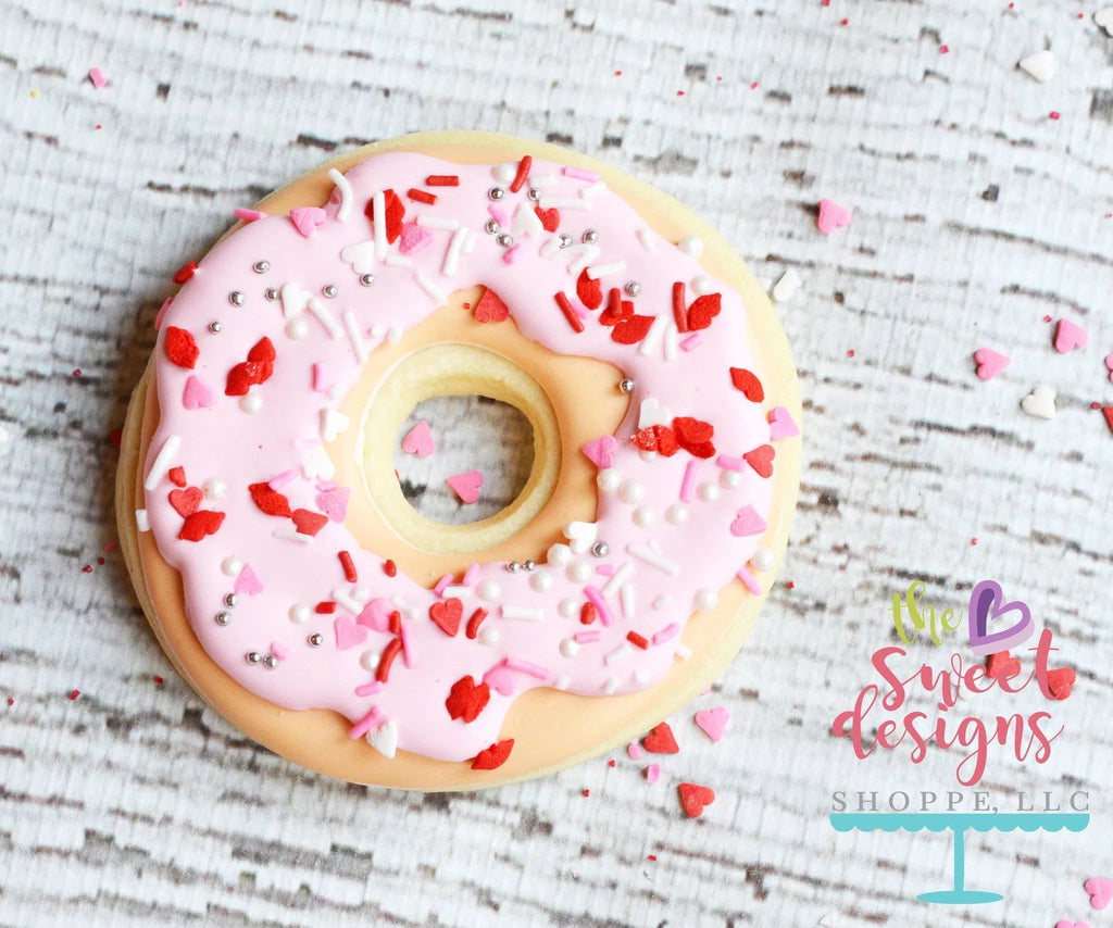 Cookie Cutters - Donut v2- Cookie Cutter - The Sweet Designs Shoppe - TSDS - - ALL,Cookie Cutter,couple,couples,Cute couple,Cute Couples,Donut,Fall,Fall / Thanksgiving,Fall Halloween,Food,Food & Beverages,Food and Beverage,Promocode,Sweet,valentine,Valentines