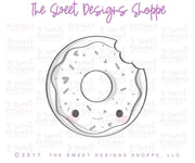 Cookie Cutters - Donut with a Bite - Cookie Cutter - The Sweet Designs Shoppe - TSDS - - ALL,Cookie Cutter,Donut,Food,Food and Beverage,Food beverages,Promocode,Sweet,Sweets,valentines