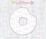 Cookie Cutters - Donut with a Bite - Cookie Cutter - The Sweet Designs Shoppe - TSDS - - ALL,Cookie Cutter,Donut,Food,Food and Beverage,Food beverages,Promocode,Sweet,Sweets,valentines