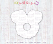 Cookie Cutters - Donut with Bow - Theme Park Snack - Cookie Cutter - The Sweet Designs Shoppe - TSDS - - ALL,Birthday,Cookie Cutter,Food,Food and Beverage,Food beverages,kids,Kids / Fantasy,mouse,Promocode,STL,summer,Sweet,Sweets,Theme Park,Travel