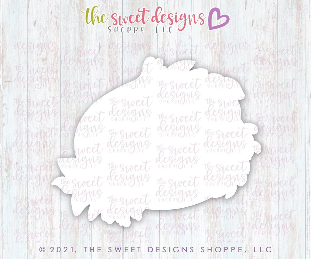 Cookie Cutters - Double Floral Oval - Plaque - Cookie Cutter - The Sweet Designs Shoppe - TSDS - - 4th,4th July,4th of July,ALL,Cookie Cutter,Patriotic,Plaque,Plaques,PLAQUES HANDLETTERING,Promocode,Sweet,Sweets,Travel,USA