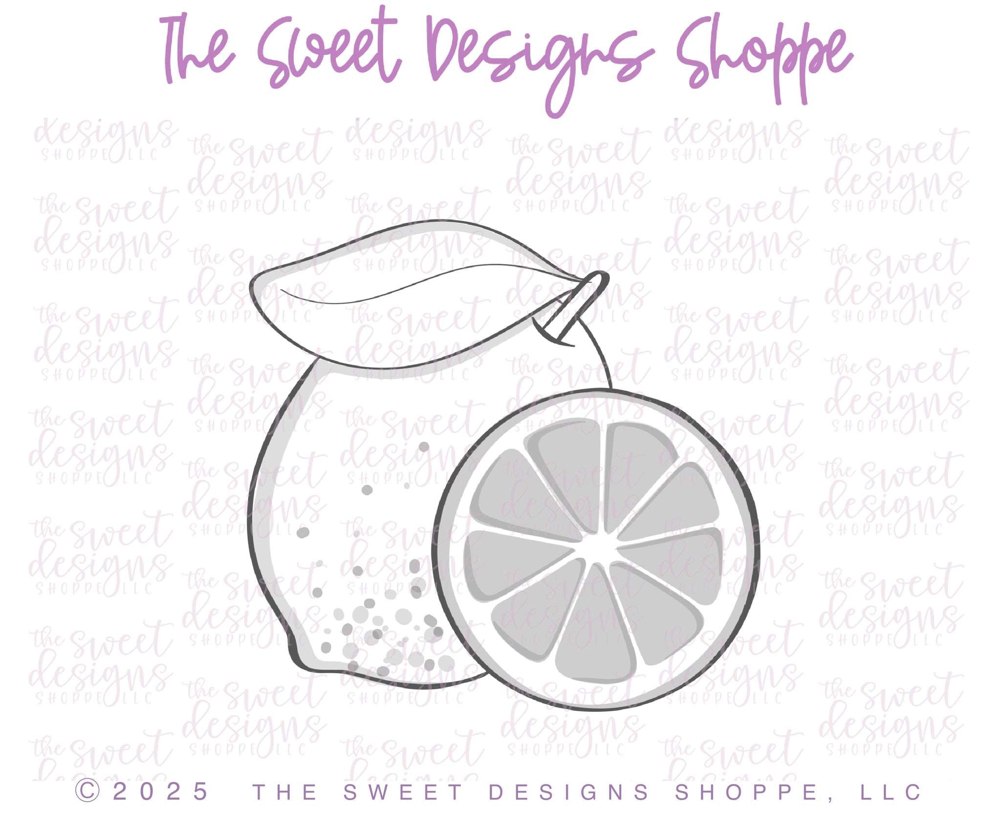 Product Type: Cookie Cutters - Name: Double Lemon - Cookie Cutter