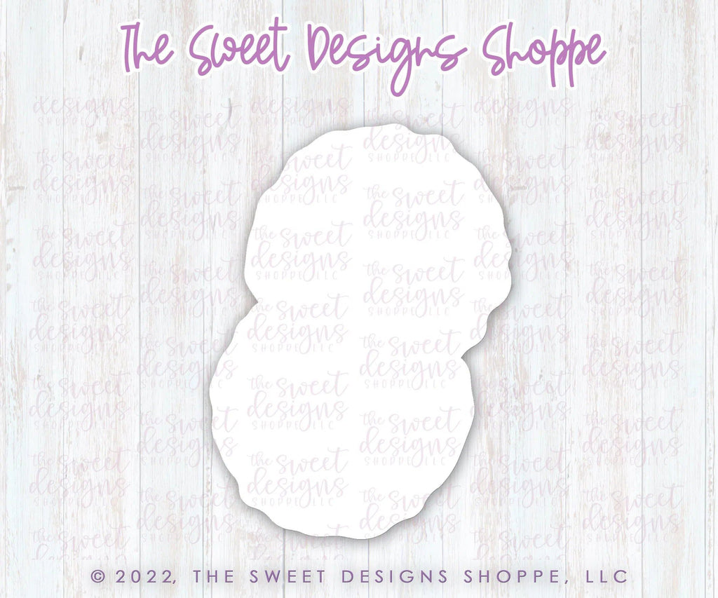 Cookie Cutters - Double Santa Cookies - Cookie Cutter - The Sweet Designs Shoppe - TSDS - - ALL,Christmas,Christmas / Winter,Christmas Cookies,Cookie Cutter,Food,Food and Beverage,Food beverages,Promocode,STL