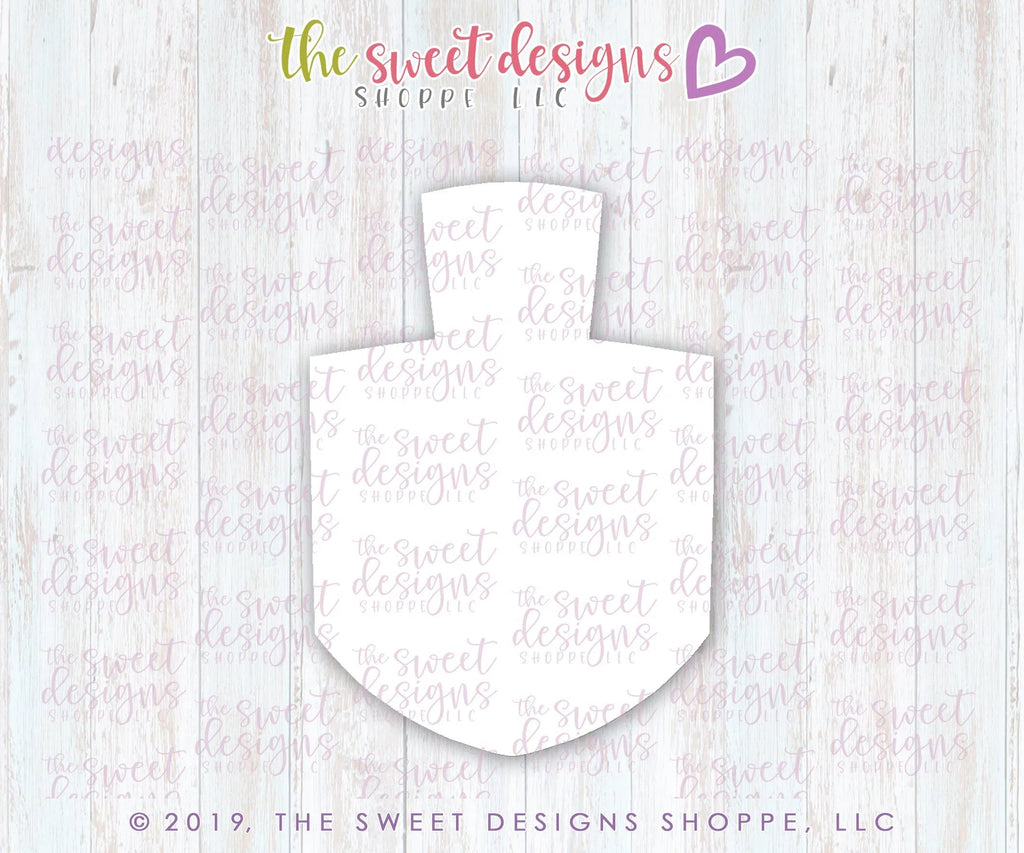 Cookie Cutters - Driedel - Cookie Cutter - Sweet Designs Shoppe - - ALL, Cookie Cutter, Hanukkah, Promocode