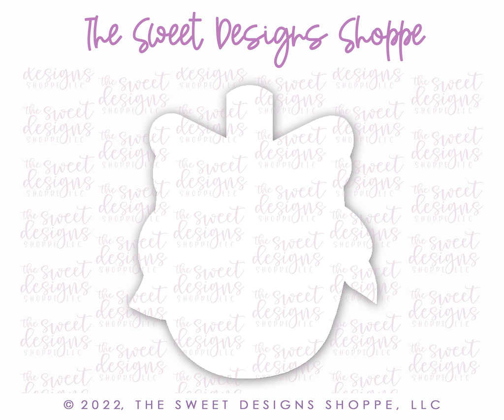 Cookie Cutters - Driedel with Bow - Cookie Cutter - The Sweet Designs Shoppe - - ALL, Cookie Cutter, Hanukkah, new, Promocode, STL