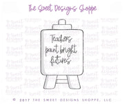 Cookie Cutters - Easel - Cookie Cutter - The Sweet Designs Shoppe - TSDS - - ALL,Art,Cookie Cutter,Grad,graduations,Hobbies,Hobby,Promocode,School,School / Graduation,STL