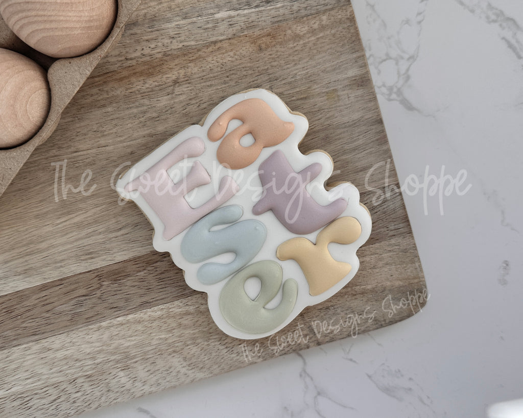 Cookie Cutters - Easter 2025 Plaque - Cookie Cutter - The Sweet Designs Shoppe - TSDS - - ALL,Cookie Cutter,Easter,Easter / Spring,Plaque,Plaques,Promocode,STL