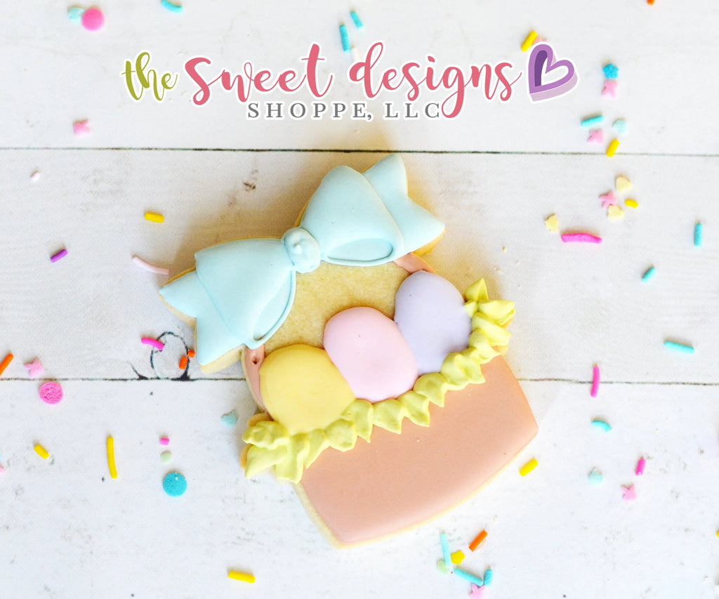 Cookie Cutters - Easter Basket 2018 - Cookie Cutter - The Sweet Designs Shoppe - - ALL, Cookie Cutter, Easter, Easter / Spring, Fantasy, Miscellaneous, Promocode, Spring