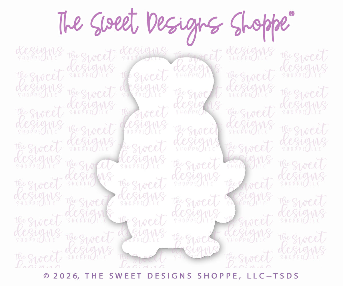 Cookie Cutters - Easter Bee Bunny Set - Set of 2 - Cookie Cutters - The Sweet Designs Shoppe - TSDS - - ALL,Animal,Animals,Cookie Cutter,Easter,Easter / Spring,PLAQUES HANDLETTERING,Promocode,regular sets,set,STL