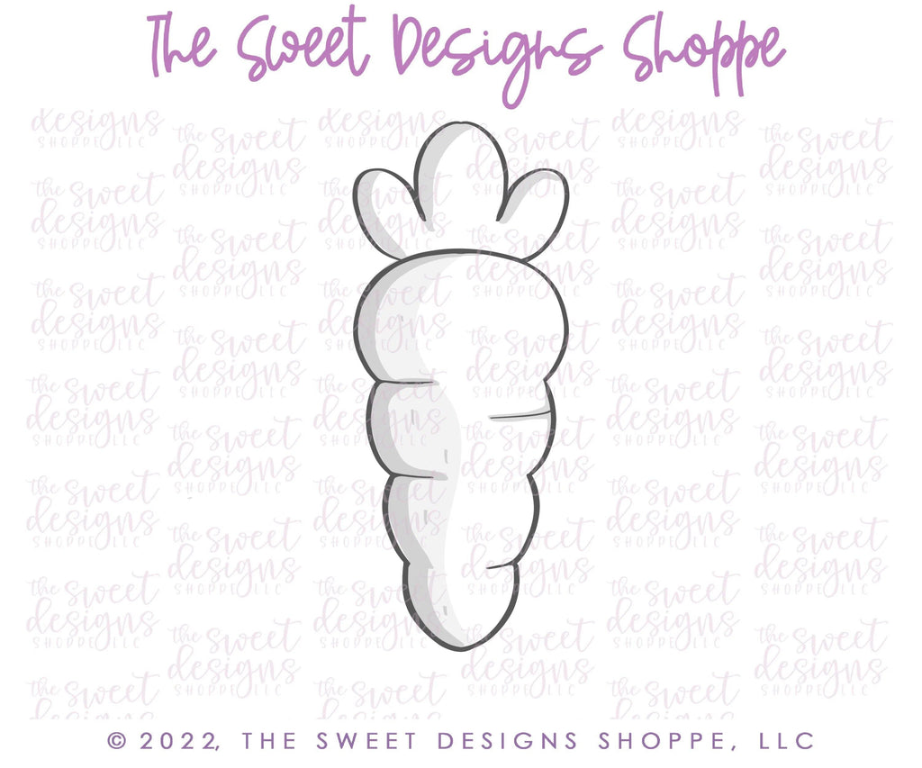 Cookie Cutters - Easter Carrot v2- Cookie Cutter - The Sweet Designs Shoppe - TSDS - - ALL,Carrot,Christmas,Christmas / Winter,Cookie Cutter,Decoration,Easter,Easter / Spring,Food,Food & Beverages,Promocode,Spring,Vegetable