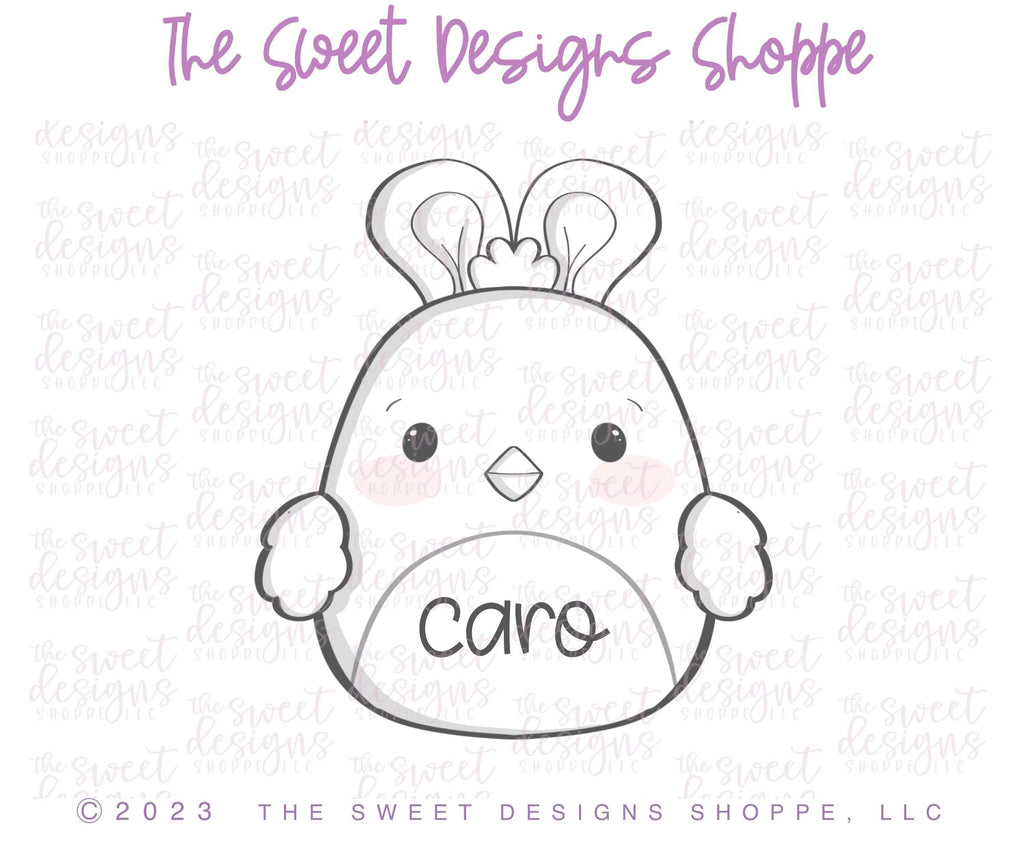 Cookie Cutters - Easter Chick Plush - Cookie Cutter - The Sweet Designs Shoppe - TSDS - - ALL,Animal,Animals,Animals and Insects,Baby / Kids,baby toys,Cookie Cutter,Easter,Easter / Spring,kid,kids,Plush,Promocode,toy,toys