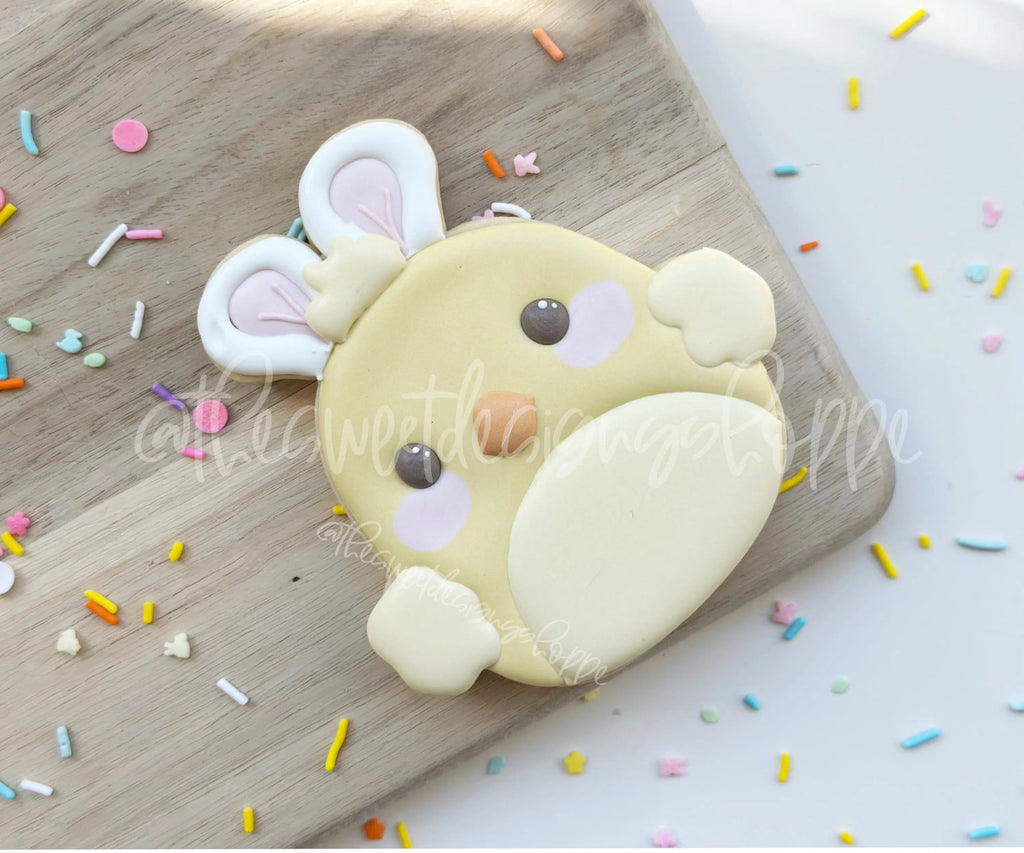 Cookie Cutters - Easter Chick Plush - Cookie Cutter - The Sweet Designs Shoppe - TSDS - - ALL,Animal,Animals,Animals and Insects,Baby / Kids,baby toys,Cookie Cutter,Easter,Easter / Spring,kid,kids,Plush,Promocode,toy,toys