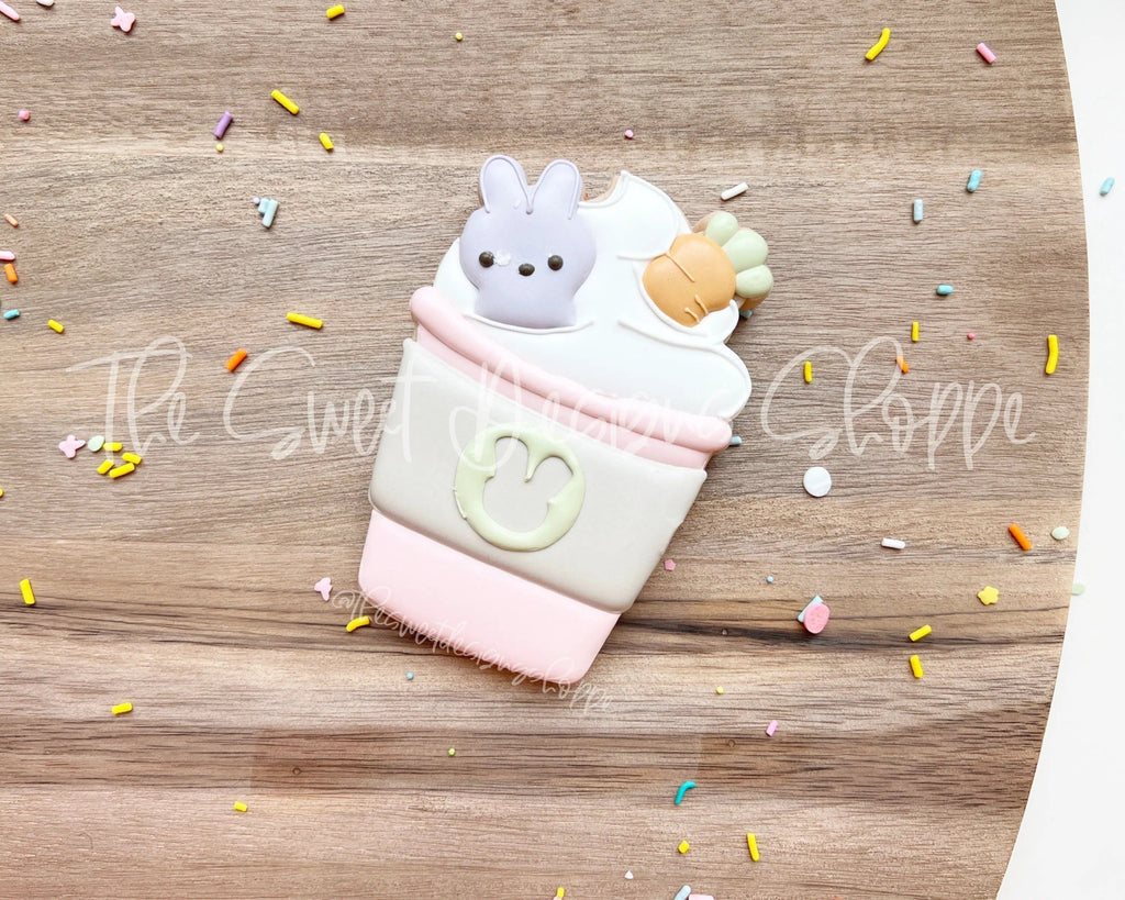 Cookie Cutters - Easter Coffee Paper Cup- Cookie Cutter - The Sweet Designs Shoppe - TSDS - - ALL,back to school,Cookie Cutter,Easter,Easter / Spring,Food,Food & Beverages,Food and Beverage,Promocode