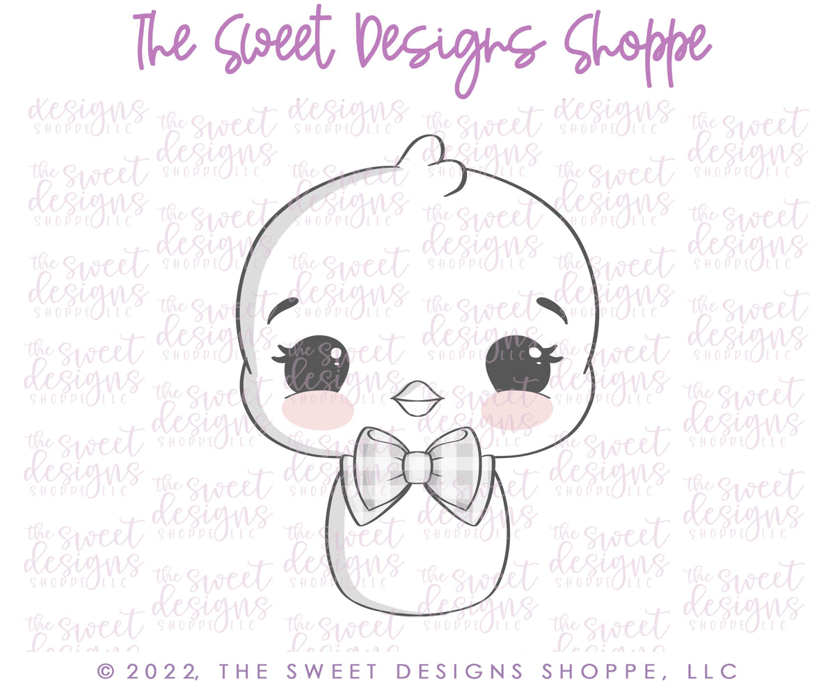 Cookie Cutters - Easter Cute Chubby Cookie Cutter Set - Set of 5 - Cookie Cutters - The Sweet Designs Shoppe - TSDS - - ALL,Animal,Animals,Animals and Insects,Cookie Cutter,Easter,Easter / Spring,Lady Milk Stache,Lady MilkStache,LadyMilkStache,Promocode,regular sets,set,STL