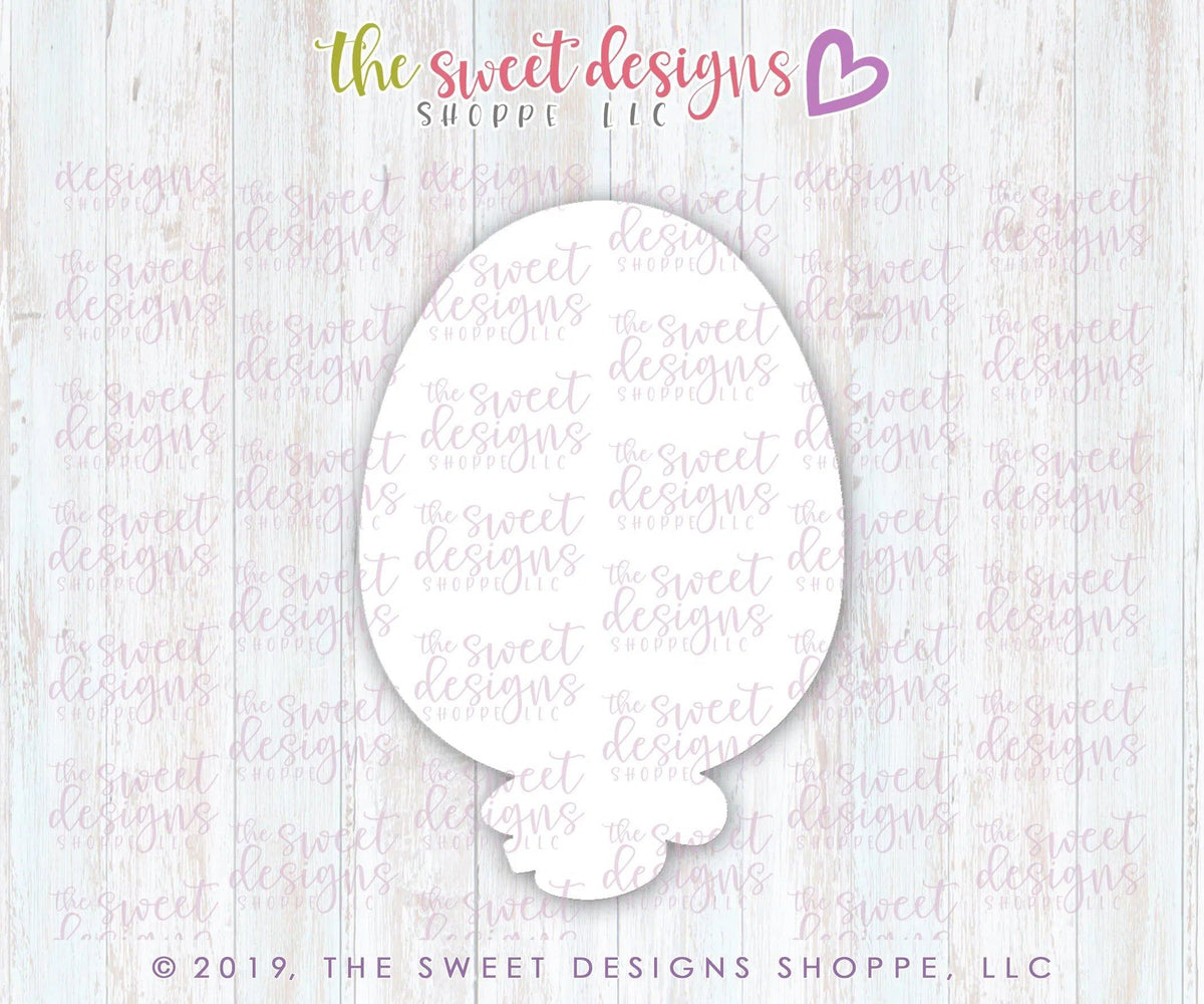 Cookie Cutters - Easter Egg Balloon - Cookie Cutter - The Sweet Designs Shoppe - TSDS - - ALL,Balloon,Birthday,celebration,Cookie Cutter,easter,Easter / Spring,Party,Promocode,STL