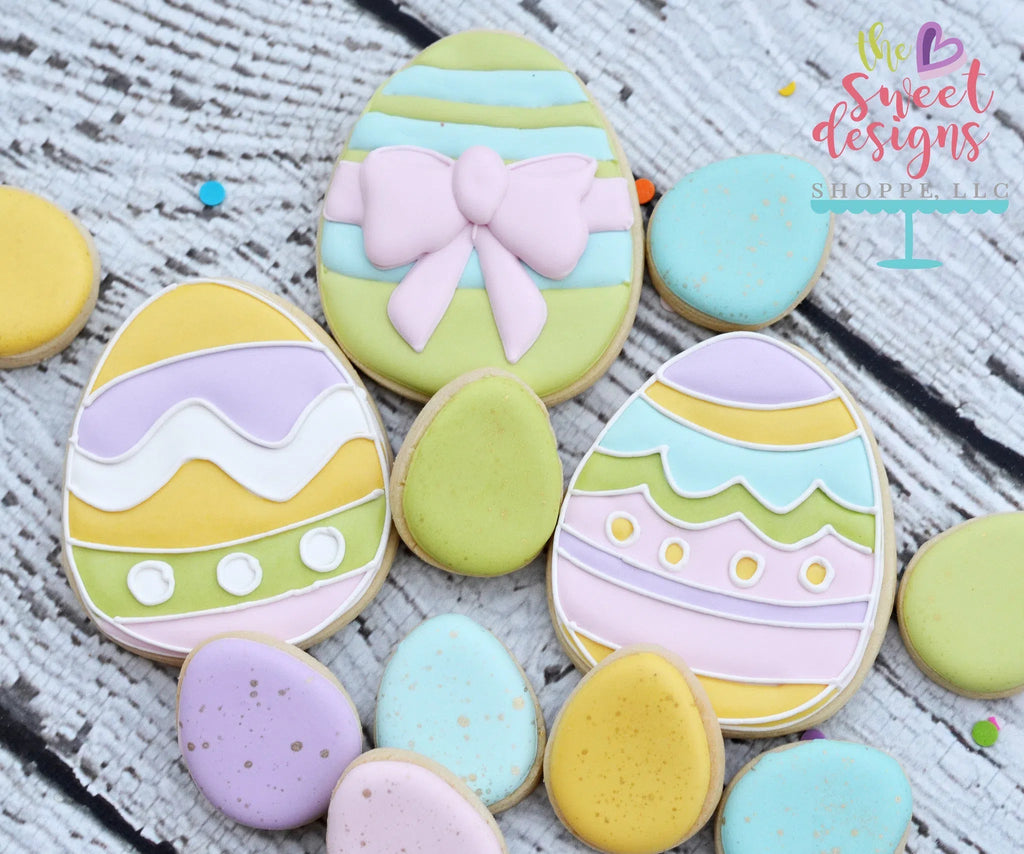 Cookie Cutters - Easter Egg - Cutter - Sweet Designs Shoppe - - 2022EasterTop, ALL, animal, animals, Cookie Cutter, Easter, Easter / Spring, Food, Food & Beverages, Promocode, Spring