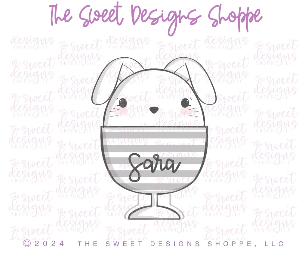 Cookie Cutters - Easter Eggs in a Cup Cookie Cutters Set - Set of 3 - Cookie Cutters - The Sweet Designs Shoppe - TSDS - - abc,ALL,Animal,Animals,Animals and Insects,Cookie Cutter,Easter,Easter / Spring,kids,Kids / Fantasy,Mini Sets,Promocode,regular sets,set,STL