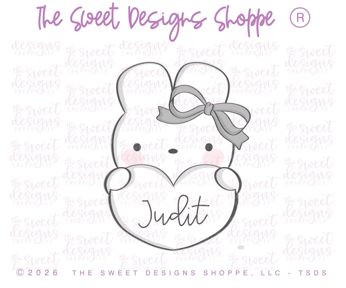 Cookie Cutters - Easter Heart Plaques Set - Set of 6 - Cookie Cutters - The Sweet Designs Shoppe - TSDS - - ALL,Animal,Animals,Animals and Insects,Cookie Cutter,Easter,Easter / Spring,Promocode,regular sets,set,STL,valentine,Valentines
