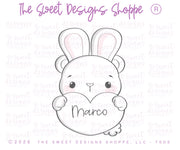 Cookie Cutters - Easter Heart Plaques Set - Set of 6 - Cookie Cutters - The Sweet Designs Shoppe - TSDS - - ALL,Animal,Animals,Animals and Insects,Cookie Cutter,Easter,Easter / Spring,Promocode,regular sets,set,STL,valentine,Valentines
