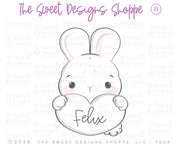 Cookie Cutters - Easter Heart Plaques Set - Set of 6 - Cookie Cutters - The Sweet Designs Shoppe - TSDS - - ALL,Animal,Animals,Animals and Insects,Cookie Cutter,Easter,Easter / Spring,Promocode,regular sets,set,STL,valentine,Valentines