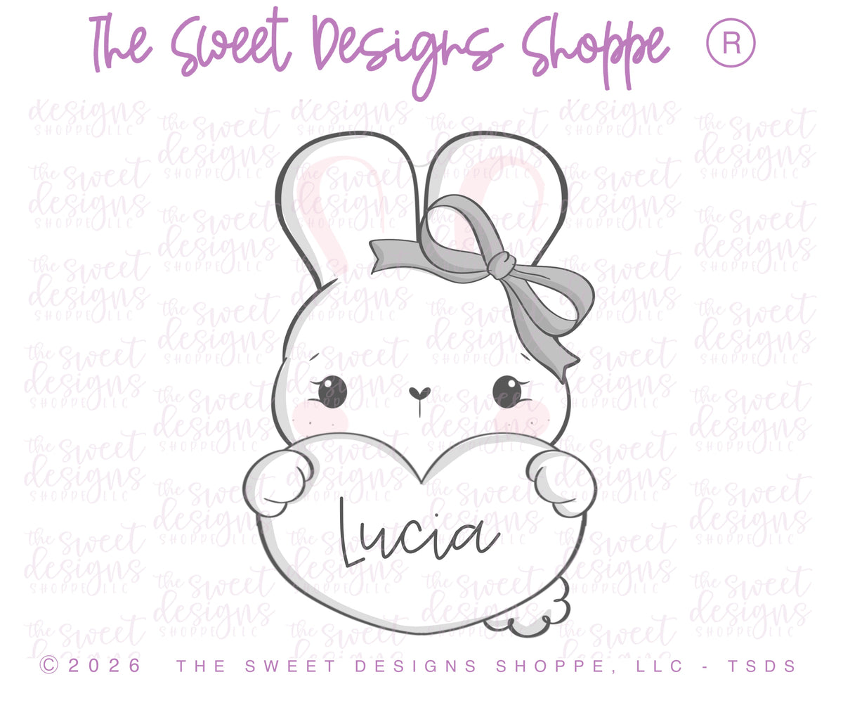 Cookie Cutters - Easter Heart Plaques Set - Set of 6 - Cookie Cutters - The Sweet Designs Shoppe - TSDS - - ALL,Animal,Animals,Animals and Insects,Cookie Cutter,Easter,Easter / Spring,Promocode,regular sets,set,STL,valentine,Valentines