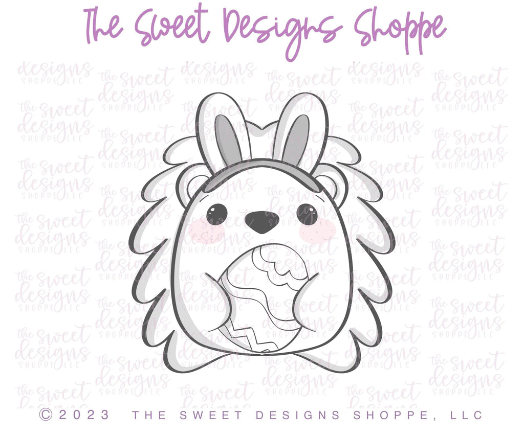 Cookie Cutters - Easter Hedgehog 2023- Cookie Cutter - The Sweet Designs Shoppe - TSDS - - ALL,Animal,Animals,Cookie Cutter,Easter,Easter / Spring,kids,Outdoors,Promocode,Woodland