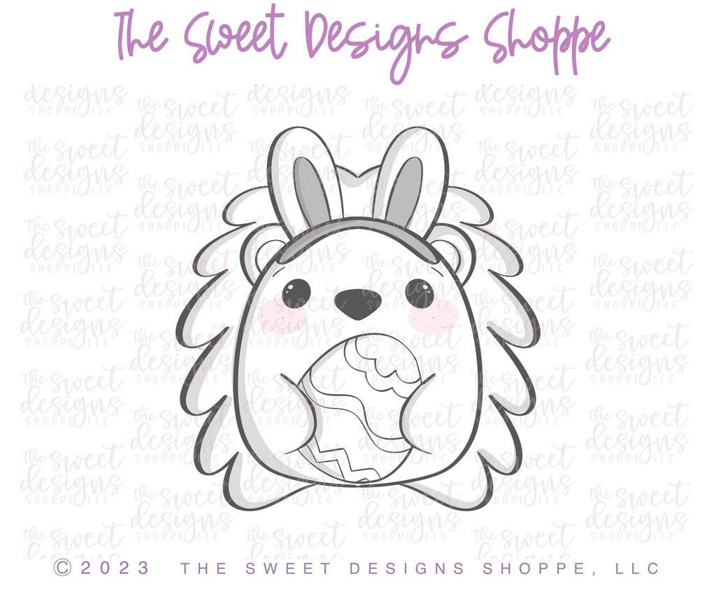 Cookie Cutters - Easter Hedgehog 2023- Cookie Cutter - The Sweet Designs Shoppe - - ALL, Animal, Animals, Cookie Cutter, Easter, Easter / Spring, kids, Outdoors, Promocode, Woodland