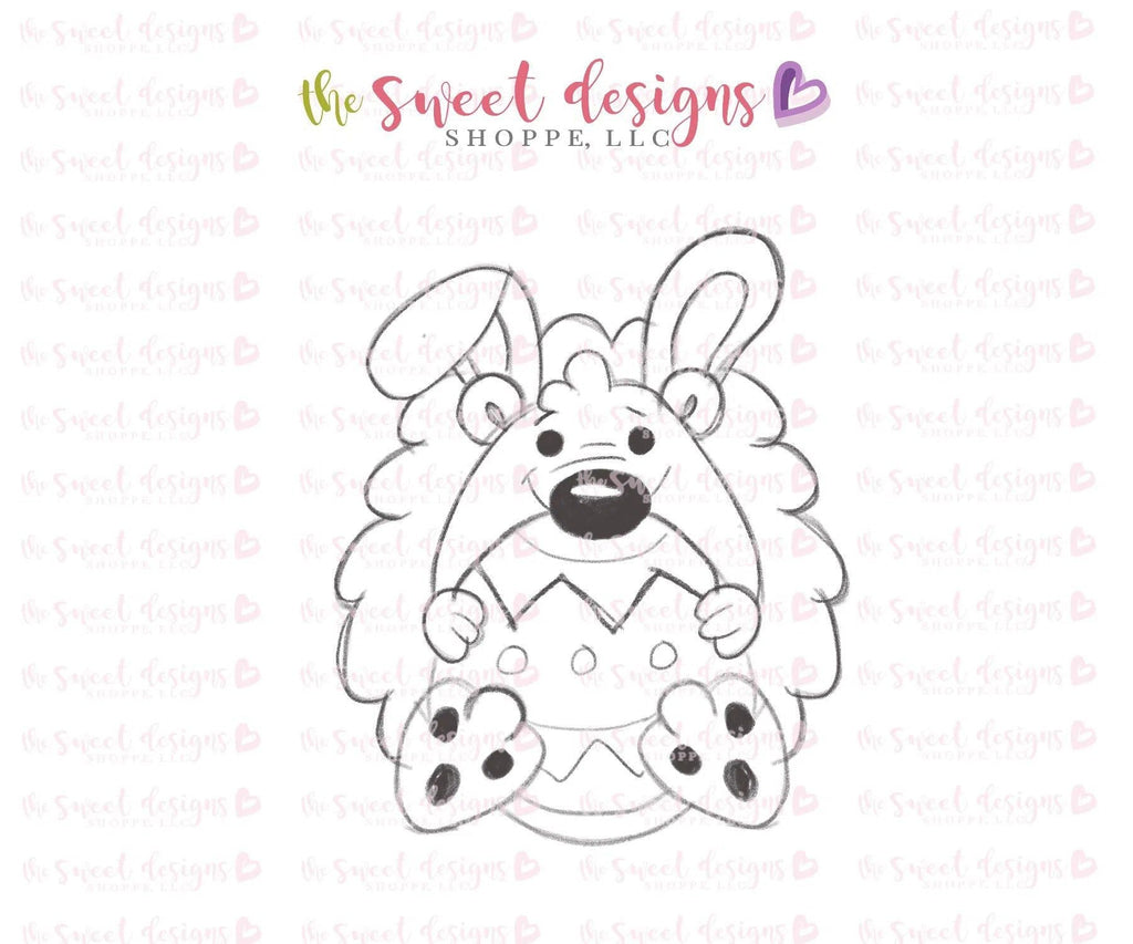 Cookie Cutters - Easter Hedgehog - Cookie Cutter - The Sweet Designs Shoppe - - ALL, Animal, Cookie Cutter, Easter, Easter / Spring, Promocode, Spring