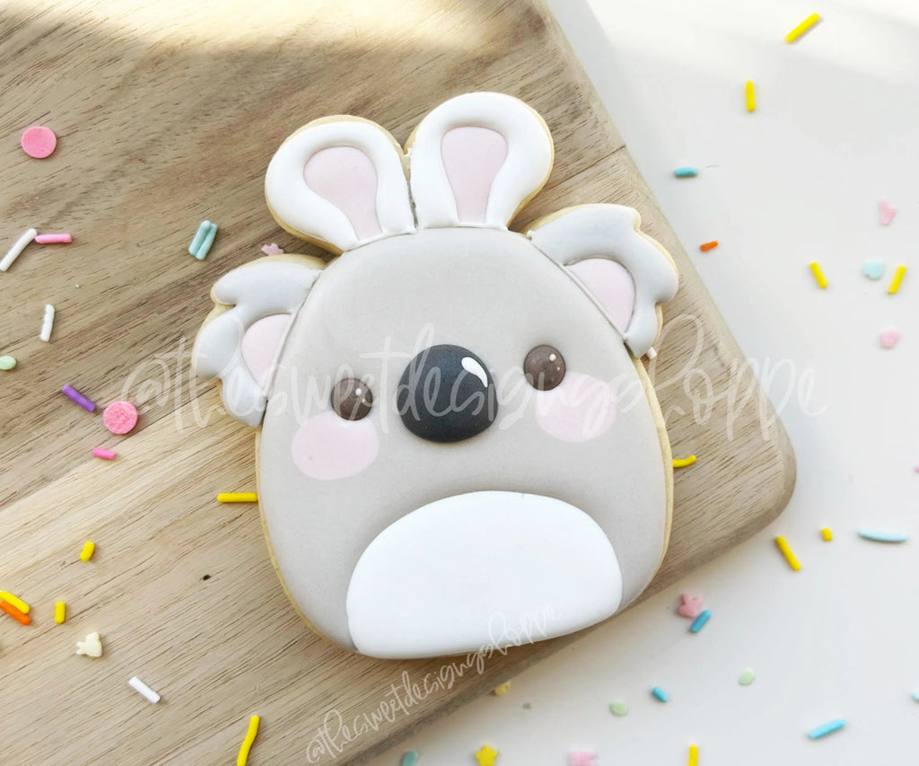 Cookie Cutters - Easter Koala Plush - Cookie Cutter - Sweet Designs Shoppe - - ALL, Animal, Animals, Animals and Insects, Baby / Kids, baby toys, Cookie Cutter, Easter, Easter / Spring, kid, kids, Plush, Promocode, toy, toys