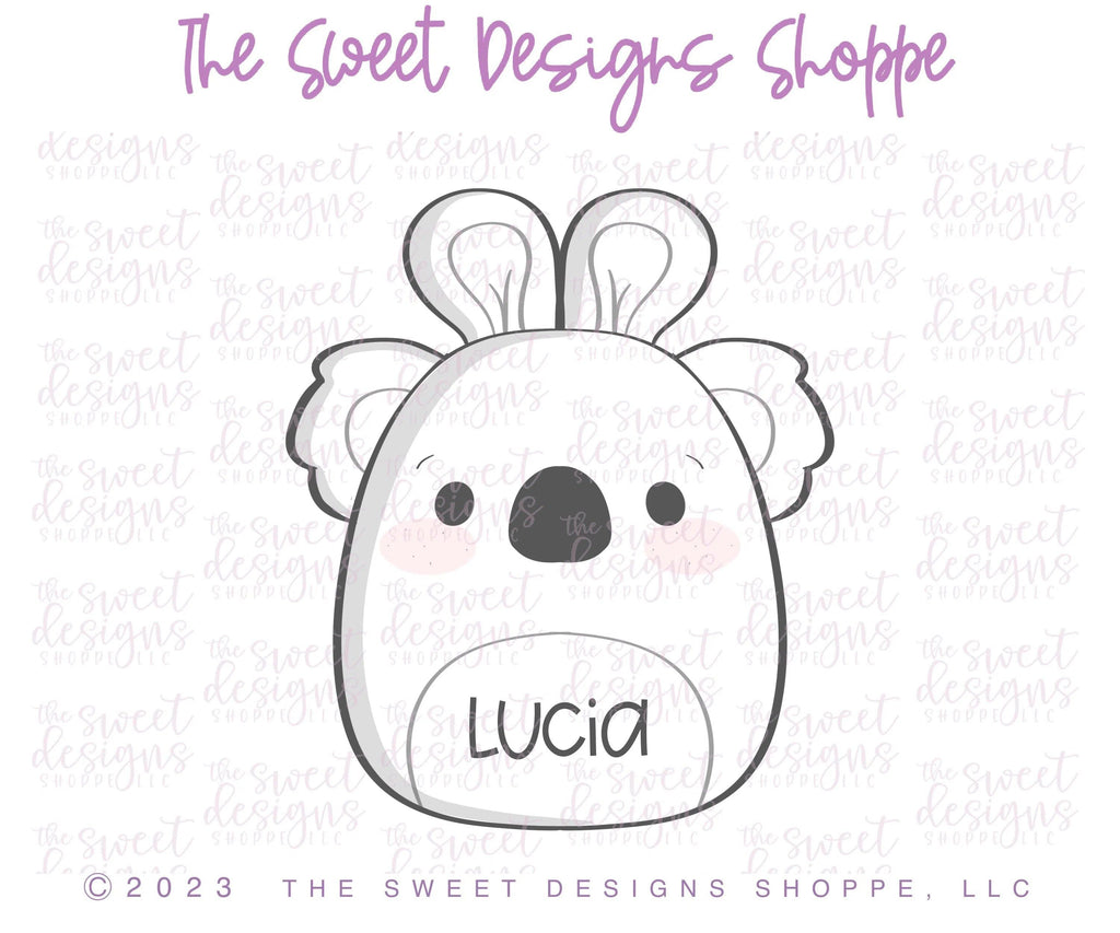 Cookie Cutters - Easter Koala Plush - Cookie Cutter - The Sweet Designs Shoppe - TSDS - - ALL,Animal,Animals,Animals and Insects,Baby / Kids,baby toys,Cookie Cutter,Easter,Easter / Spring,kid,kids,Plush,Promocode,toy,toys