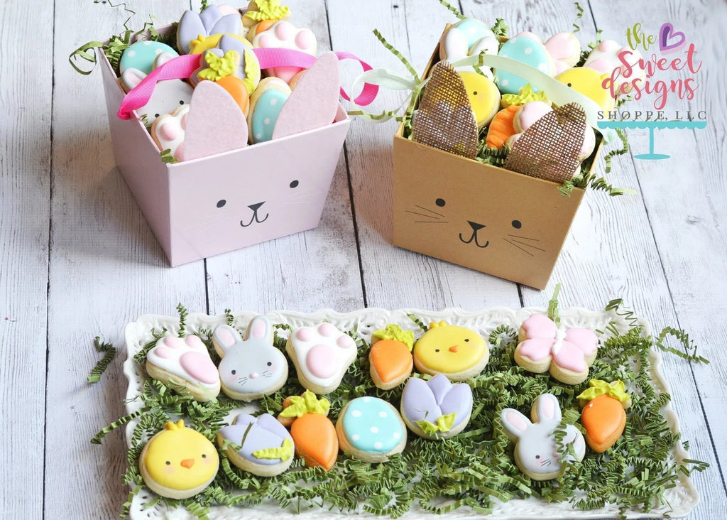 Cookie Cutters - Easter Minis - Cookie Cutters - The Sweet Designs Shoppe - TSDS - - ALL,Animal,Animals,Bunny,Butterfly,Chick,chicken,Cookie Cutter,Easter,Easter / Spring,EasterMiniSet001,Egg,Mini Sets,Promocode,Rabbit,set,STL