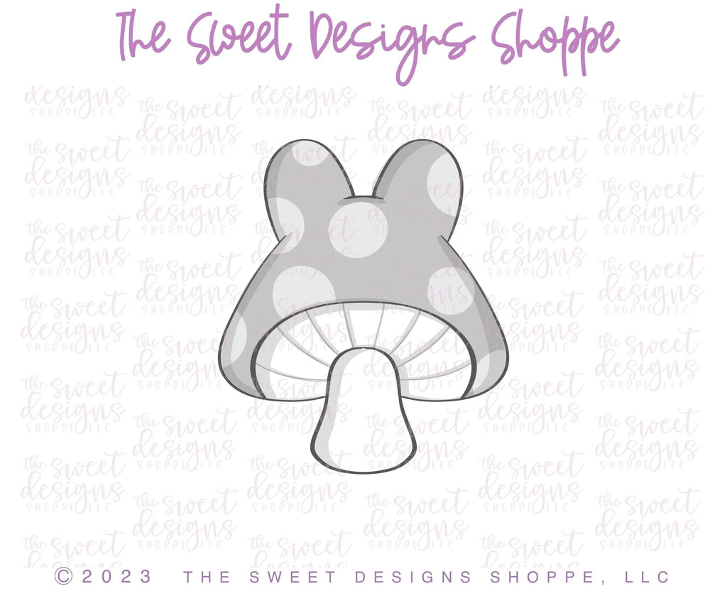 Cookie Cutters - Easter Mushroom - Cookie Cutter - The Sweet Designs Shoppe - TSDS - - ALL,Cookie Cutter,Easter,Easter / Spring,Nature,Promocode,Spring