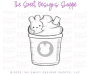 Cookie Cutters - Easter Plastic Coffee Cup - Cookie Cutter - The Sweet Designs Shoppe - TSDS - - ALL,beverage,Coffee,Cookie Cutter,Easter,Easter / Spring,Food,Food & Beverages,Food and Beverage,mug,mugs,Promocode,sips