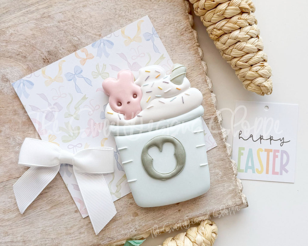 Cookie Cutters - Easter Plastic Coffee Cup - Cookie Cutter - The Sweet Designs Shoppe - TSDS - - ALL,beverage,Coffee,Cookie Cutter,Easter,Easter / Spring,Food,Food & Beverages,Food and Beverage,mug,mugs,Promocode,sips