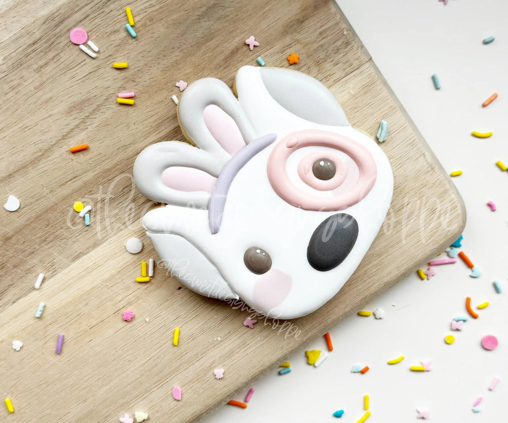 Cookie Cutters - Easter Shopping Dog Face - Cookie Cutter - The Sweet Designs Shoppe - TSDS - - ALL,Animal,Animals,Animals and Insects,Cookie Cutter,dog,dog face,dogface,Easter,Easter / Spring,Misc,Miscelaneous,Miscellaneous,Promocode,target