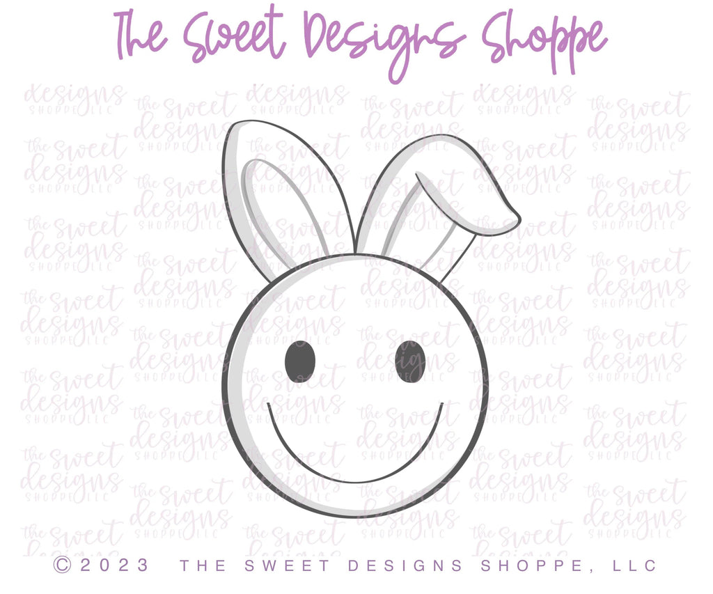 Cookie Cutters - Easter Smiley Face - Cookie Cutter - Sweet Designs Shoppe - - ALL, boho, Christmas, Cookie Cutter, Easter, Easter / Spring, emogi, Misc, Miscelaneous, Miscellaneous, Promocode