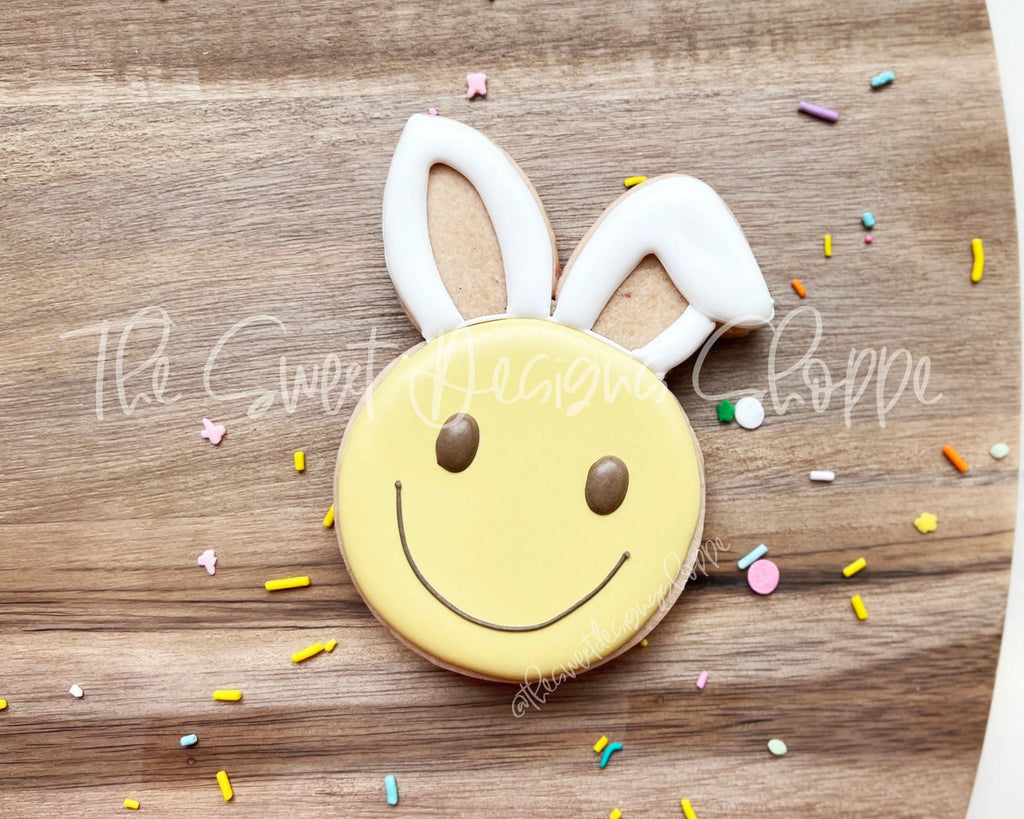 Cookie Cutters - Easter Smiley Face - Cookie Cutter - The Sweet Designs Shoppe - - ALL, boho, Christmas, Cookie Cutter, Easter, Easter / Spring, emogi, Misc, Miscelaneous, Miscellaneous, Promocode