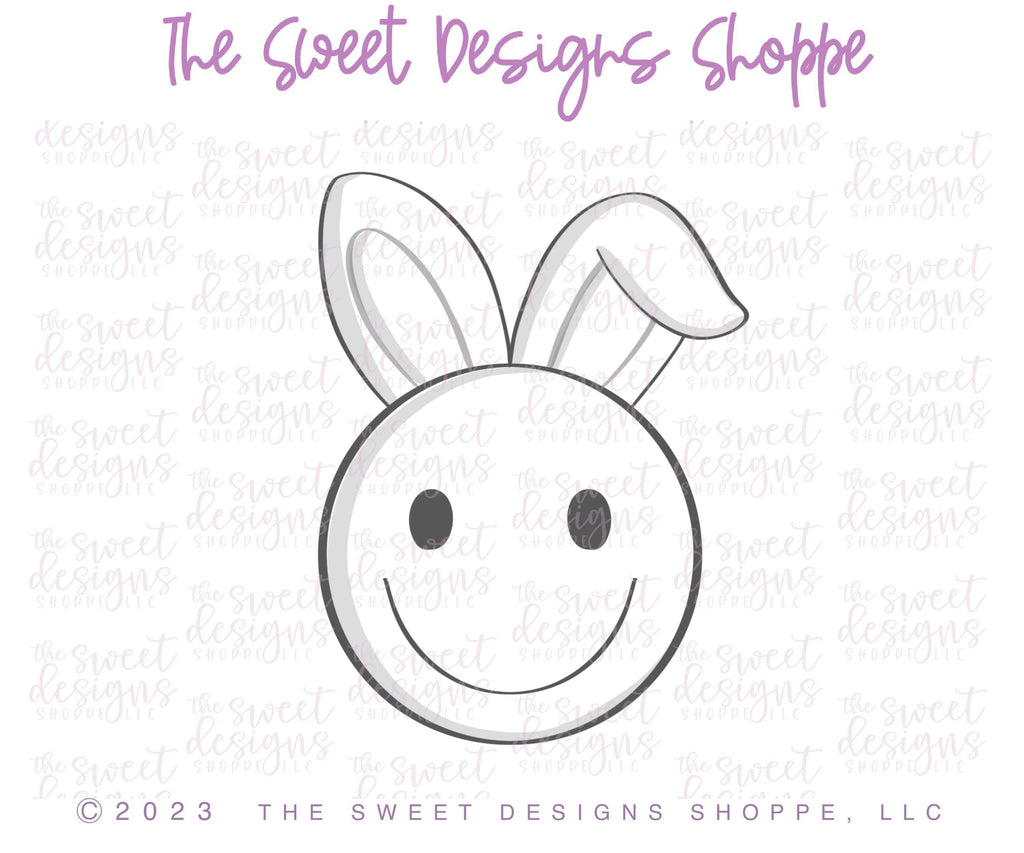 Cookie Cutters - Easter Smiley Face - Cookie Cutter - The Sweet Designs Shoppe - - ALL, boho, Christmas, Cookie Cutter, Easter, Easter / Spring, emogi, Misc, Miscelaneous, Miscellaneous, Promocode