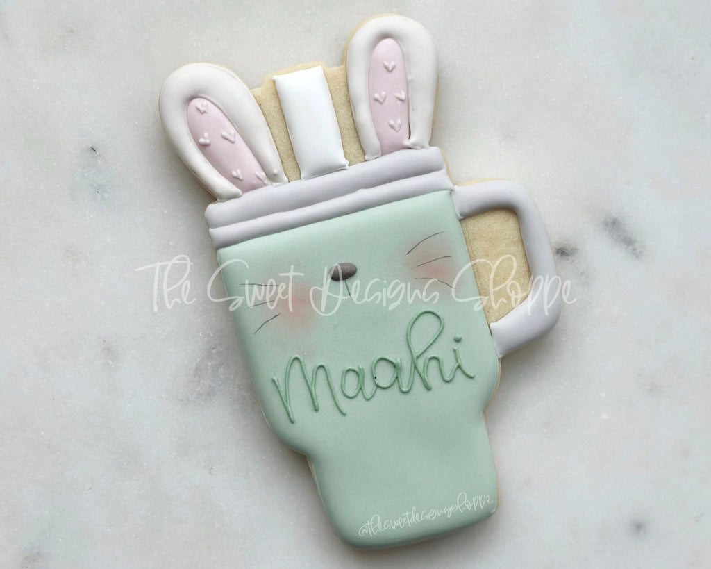 Cookie Cutters - Easter Tumbler - Cookie Cutter - Sweet Designs Shoppe - - ALL, beverage, beverages, Coffee, Cookie Cutter, drink, Easter, Easter / Spring, Food & Beverages, Food and Beverage, Promocode, SODA, Stanley, Tumbler, Winter, Yeti