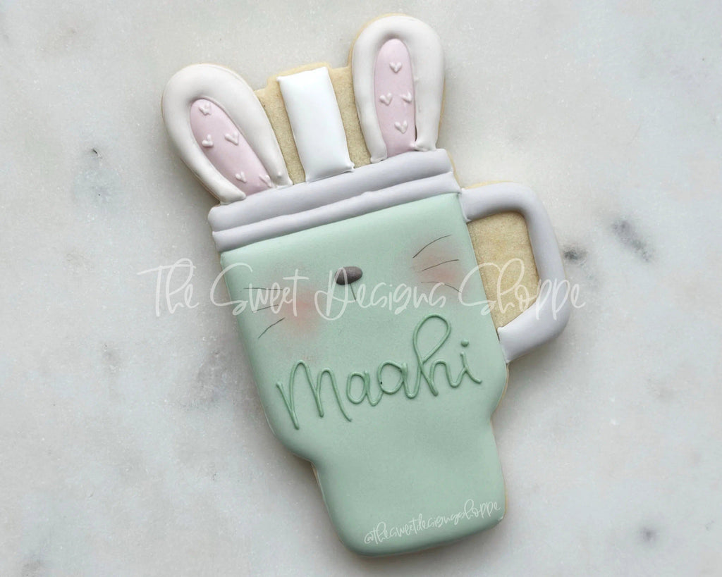 Cookie Cutters - Easter Tumbler - Cookie Cutter - The Sweet Designs Shoppe - - ALL, beverage, beverages, Coffee, Cookie Cutter, drink, Easter, Easter / Spring, Food & Beverages, Food and Beverage, Promocode, SODA, Stanley, Tumbler, Winter, Yeti