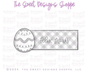 Cookie Cutters - Egg Tag - Cookie Cutter - The Sweet Designs Shoppe - TSDS - - ALL,Cookie Cutter,Easter,Easter / Spring,florals,Plaque,Plaques,PLAQUES HANDLETTERING,Promocode