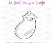 Cookie Cutters - Eggplant - Cookie Cutter - The Sweet Designs Shoppe - TSDS - - ALL,Cookie Cutter,Food,Food and Beverage,Food beverages,fruit,fruits,Fruits and Vegetables,Lady Milk Stache,Lady MilkStache,LadyMilkStache,Promocode,Vegetable