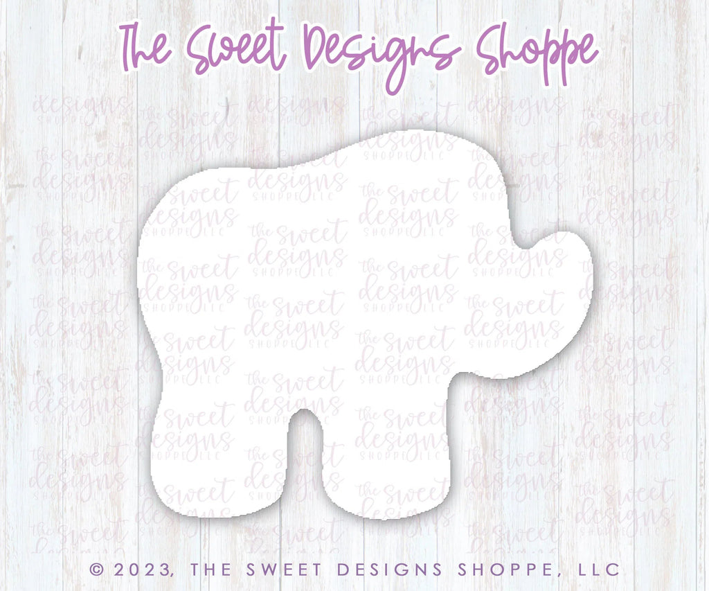 Cookie Cutters - Elephant Frosted Cracker - Cookie Cutter - Sweet Designs Shoppe - - ALL, Animal, Animals, Animals and Insects, Cookie Cutter, cracker, Elephant, Frosted Cracker, Promocode