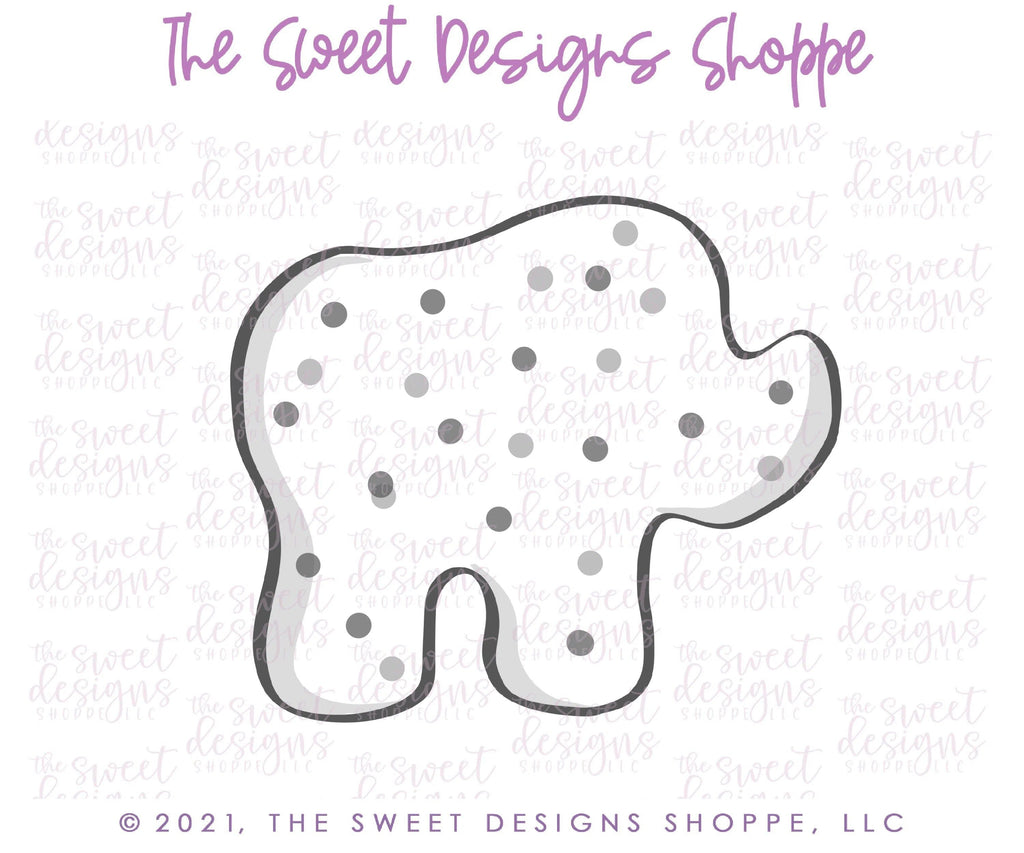 Cookie Cutters - Elephant Frosted Cracker - Cookie Cutter - The Sweet Designs Shoppe - TSDS - - ALL,Animal,Animals,Animals and Insects,Cookie Cutter,cracker,Elephant,Frosted Cracker,Promocode