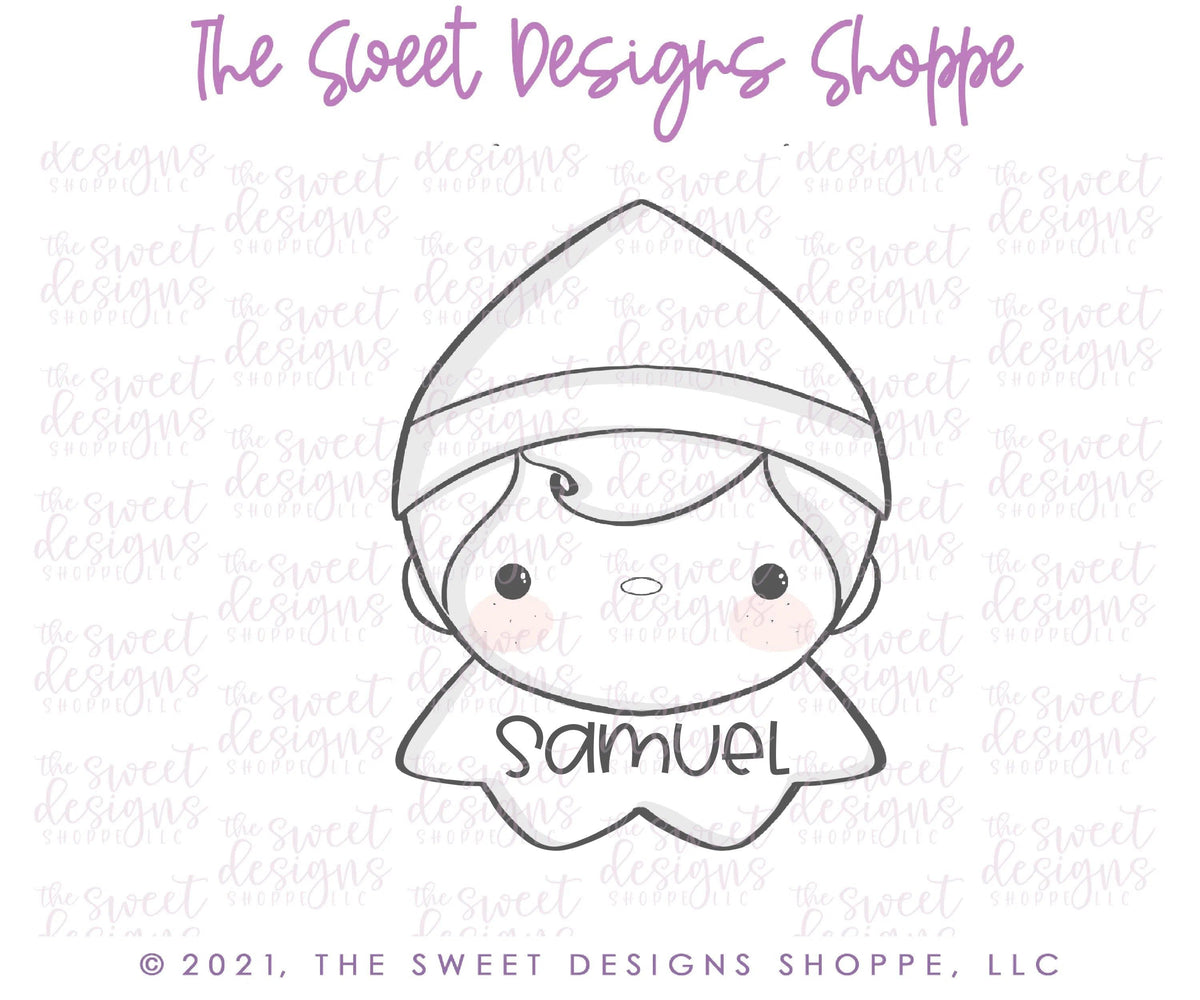 Cookie Cutters - Elf Face Plaque - Cookie Cutter - The Sweet Designs Shoppe - TSDS - - ALL,Christmas,Christmas / Winter,Christmas Cookies,Cookie Cutter,Elf,elf face,Promocode,R,STL