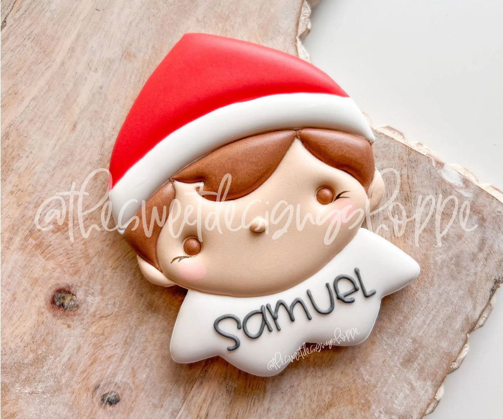 Cookie Cutters - Elf Face Plaque - Cookie Cutter - The Sweet Designs Shoppe - TSDS - - ALL,Christmas,Christmas / Winter,Christmas Cookies,Cookie Cutter,Elf,elf face,Promocode,STL